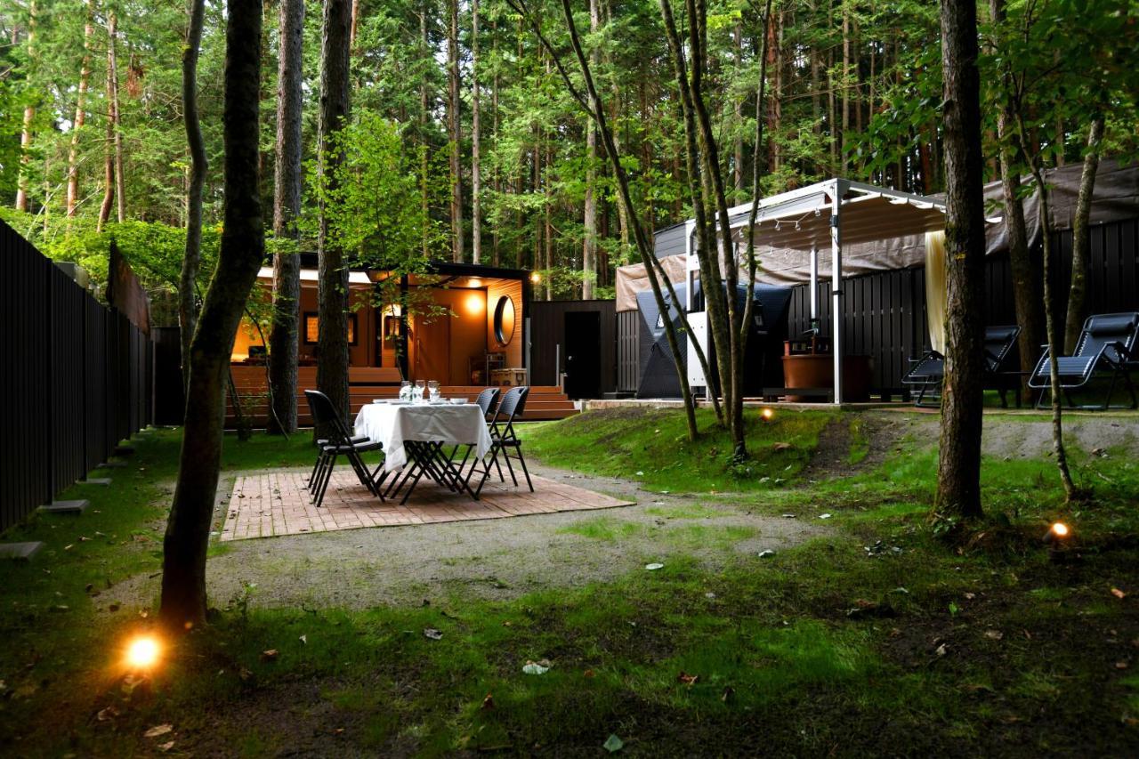 Fuji Fumoto Forest Hotspring ふもとの森温泉 Фудзикавагутико Экстерьер фото